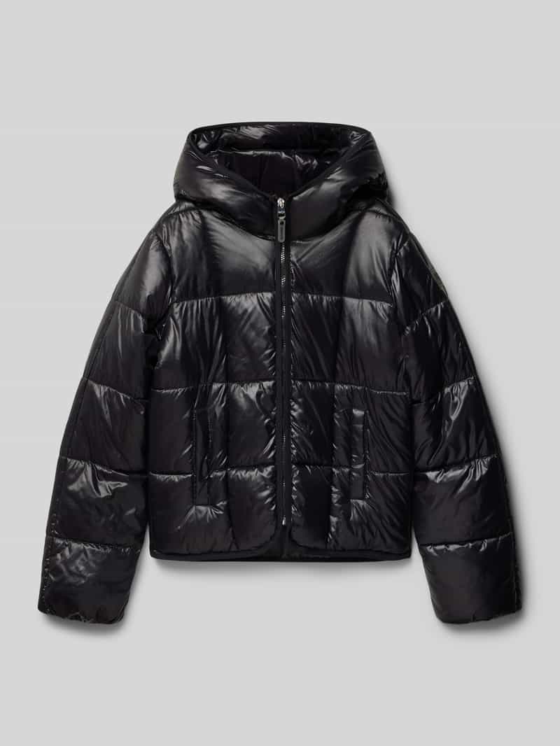 Garcia Regular fit winterjack in doorgestikte look