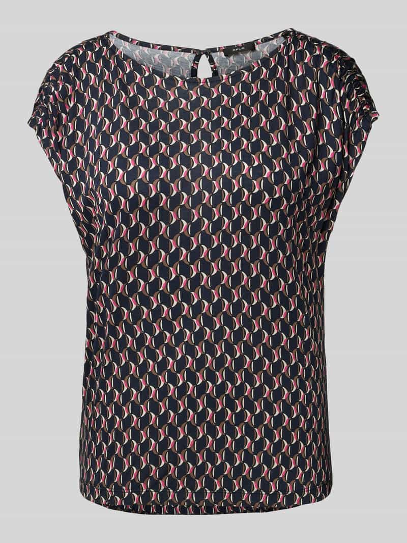 Opus Blouseshirt met ronde hals model 'Sekadi'