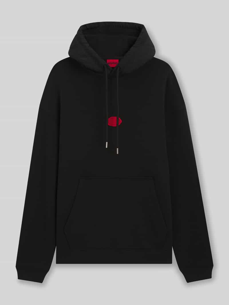HUGO Oversized hoodie van katoenmix model 'DILVANO'