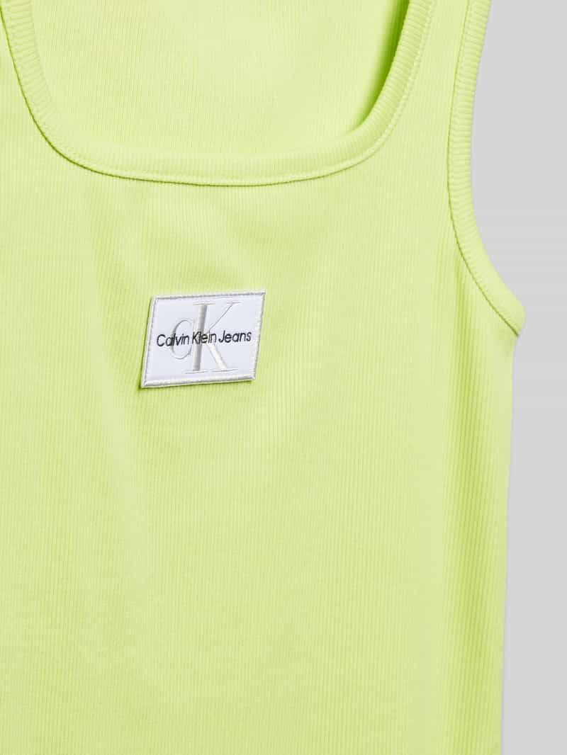 Calvin Klein Jeans Mini-jurk met labelpatch