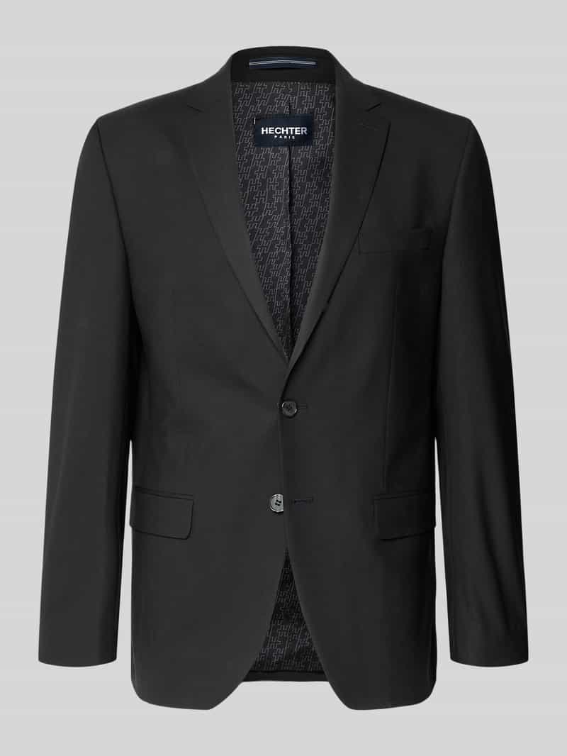 Regular fit 2-knoops colbert met wol Model 'MODERN'
