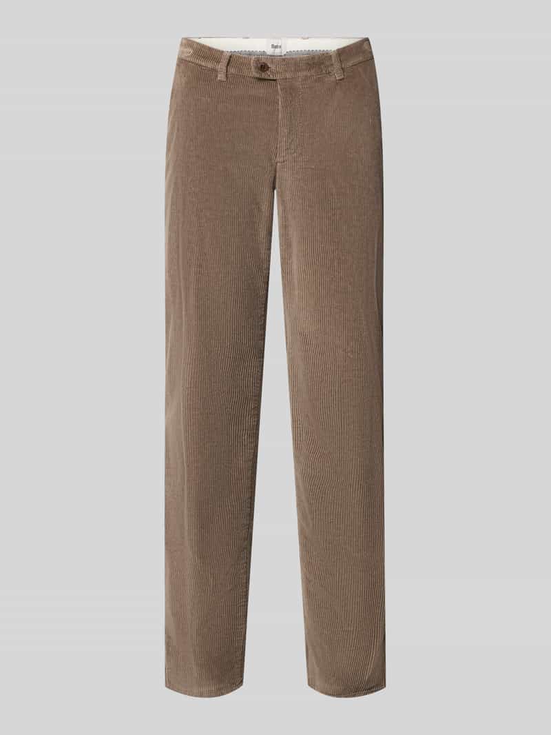 BRAX modern fit corduroy broek van katoenmix model 'Fabio'