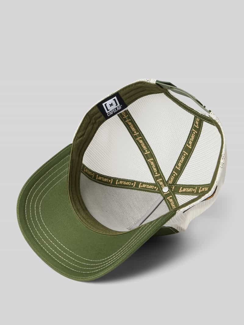 Capslab Baseballpet met labeldetail