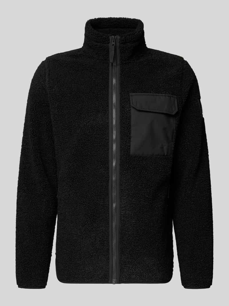 Didriksons Fleecejack met borstzak model 'PETER'