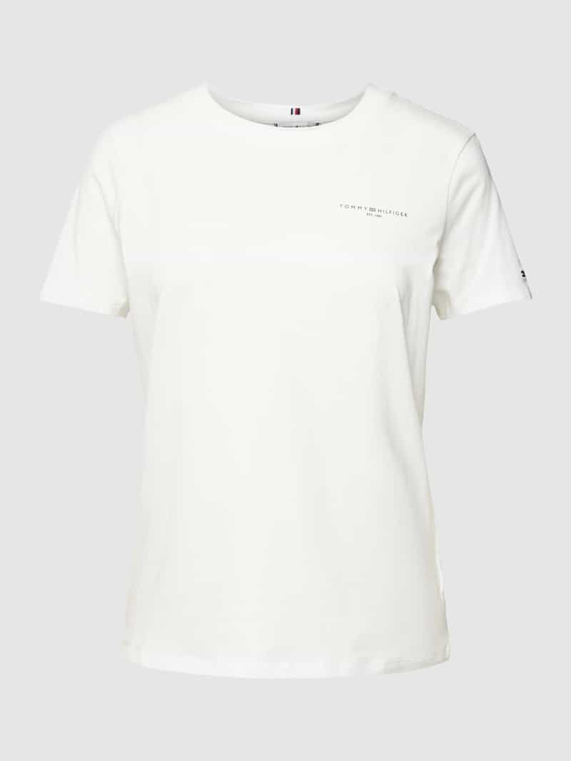 Tommy Hilfiger T-shirt met labelprint model '1985'