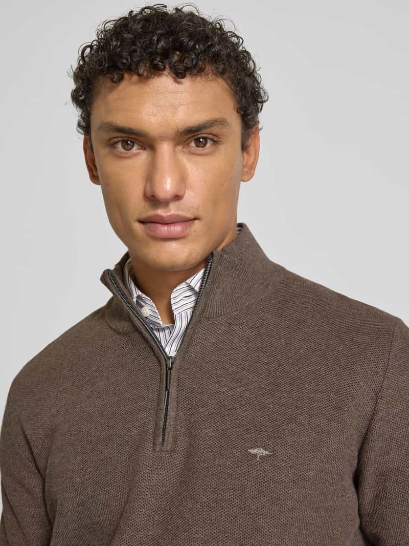 FYNCH-HATTON Gebreide pullover met schipperskraag