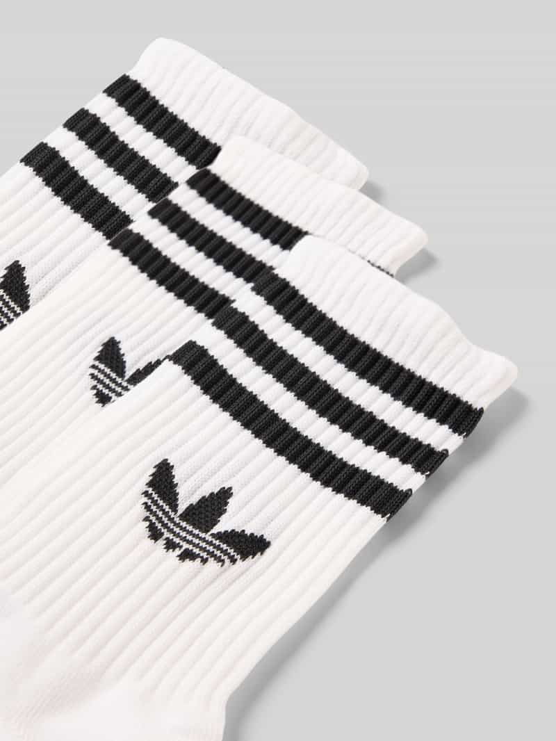 adidas Originals Sokken met logoprint in een set van 3 paar