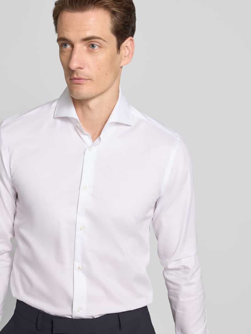 Boss Slim fit zakelijk overhemd met extra lange mouwen model 'HANK'