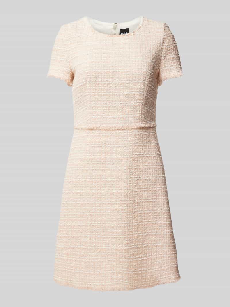 Boss Mini-jurk met structuurmotief model 'Detona'