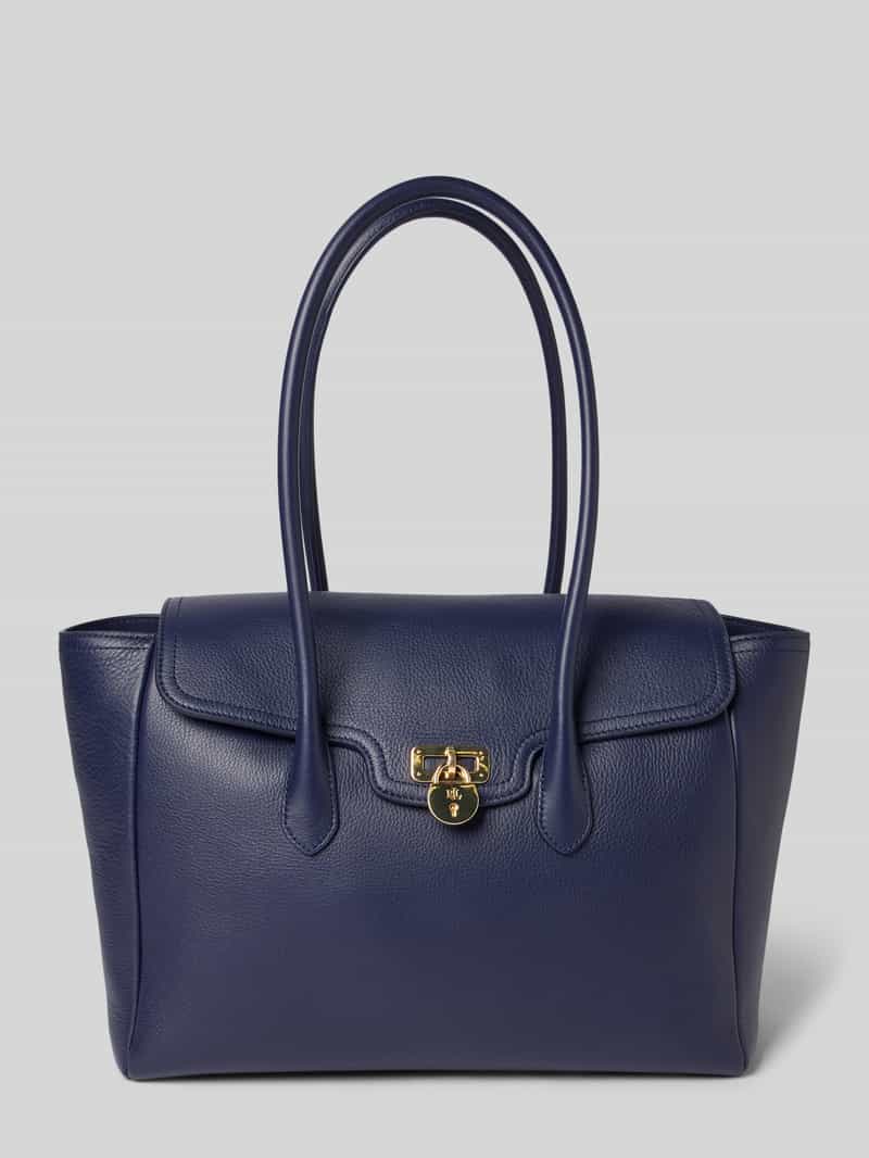 Lauren Ralph Lauren Leren handtas met labelhanger