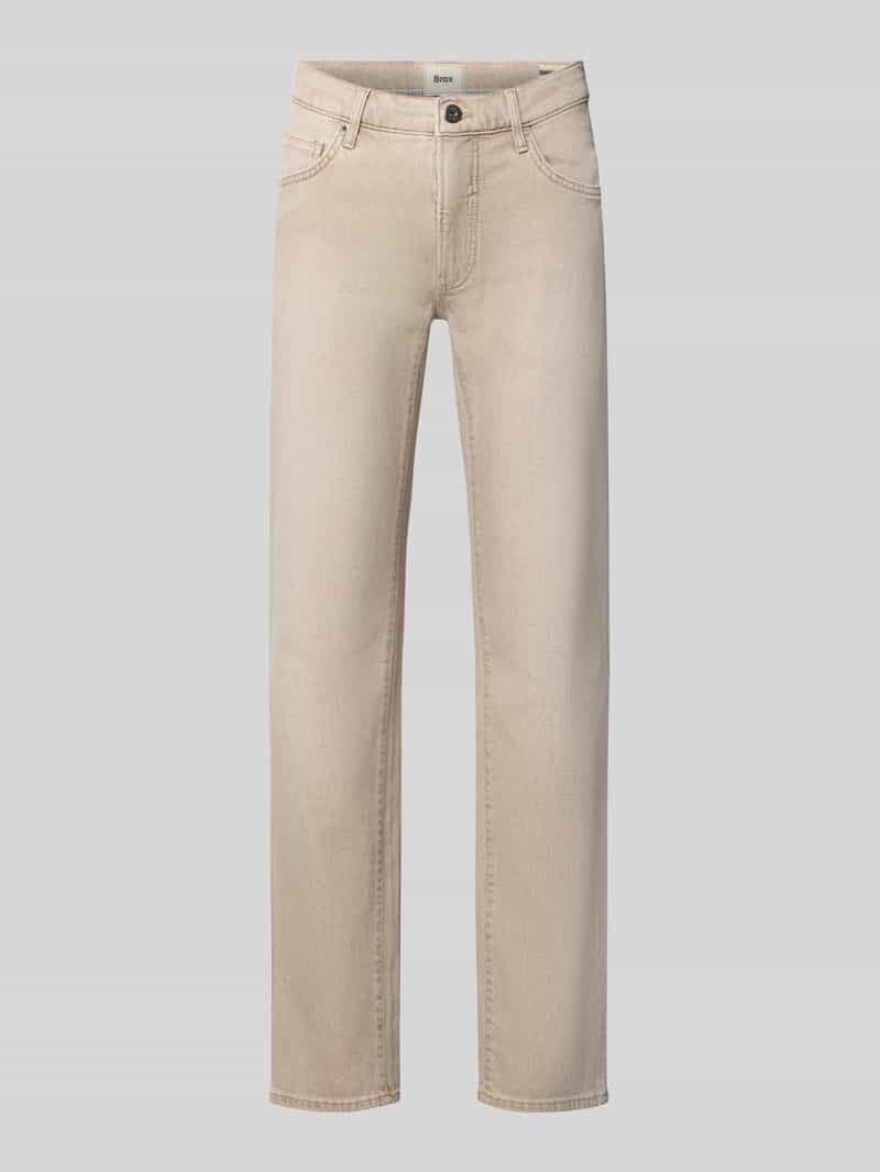 Slim fit jeans van katoenmix model 'Chuck'