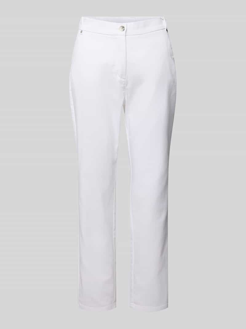 TONI Regular fit chino met verkort model 'Sue'