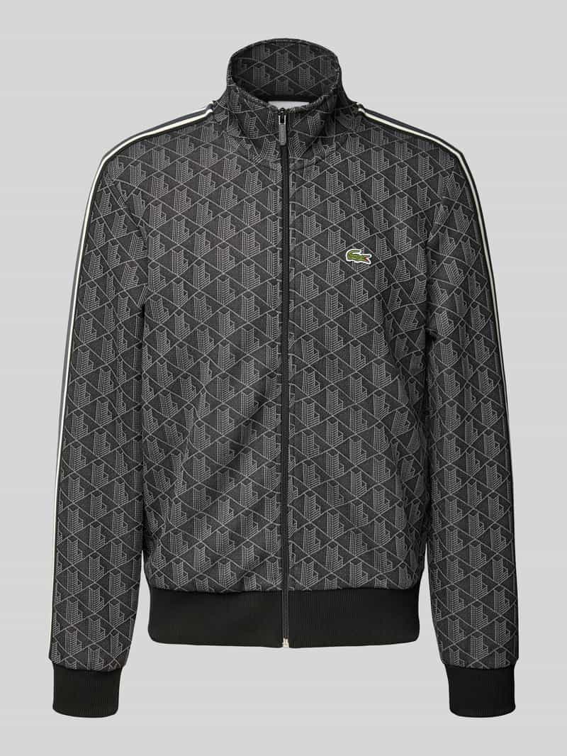 Lacoste Regular fit sweatjack met katoen