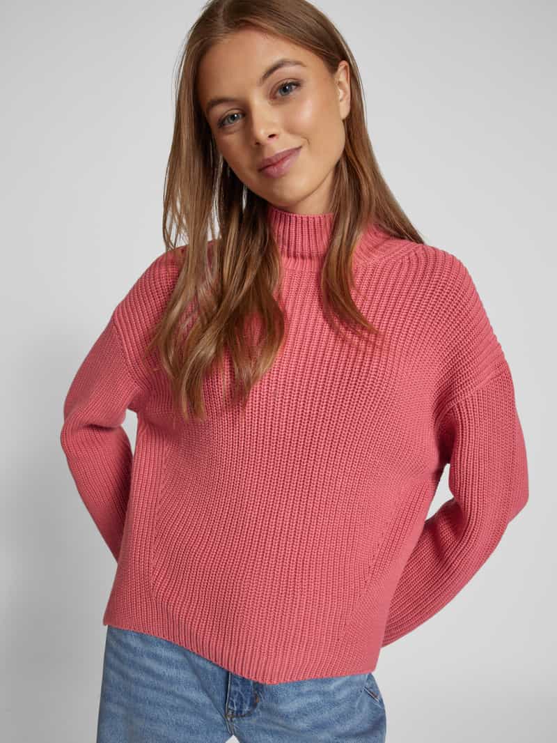 Marc O'Polo Loose fit gebreide pullover van zwaar puur biologisch katoen