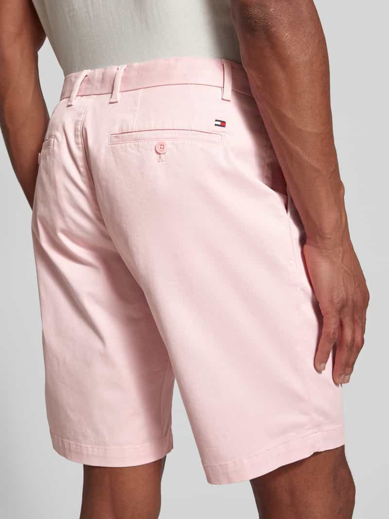 Tommy Hilfiger Regular fit korte broek met ceintuurlussen model 'HARLEM SHORT 1985'