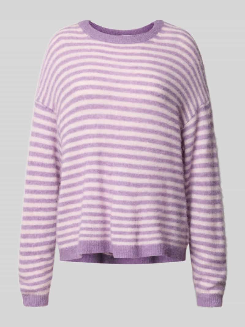 American vintage Oversized gebreide pullover met ronde hals model 'NENYBA'