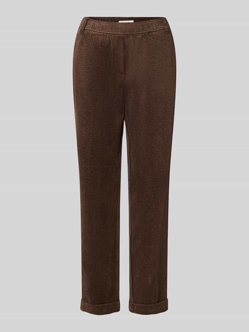 Corduroy broek met elastische band