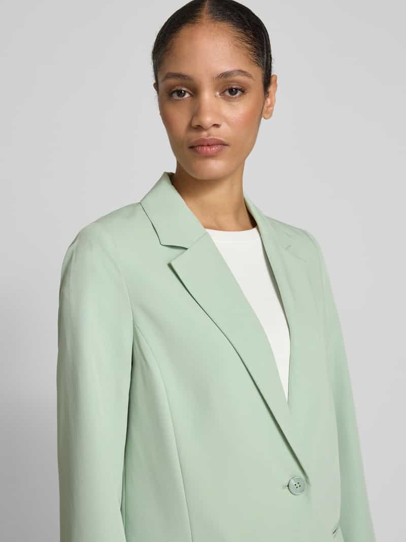 Tom Tailor Denim Regular fit blazer met 2-knoopssluiting