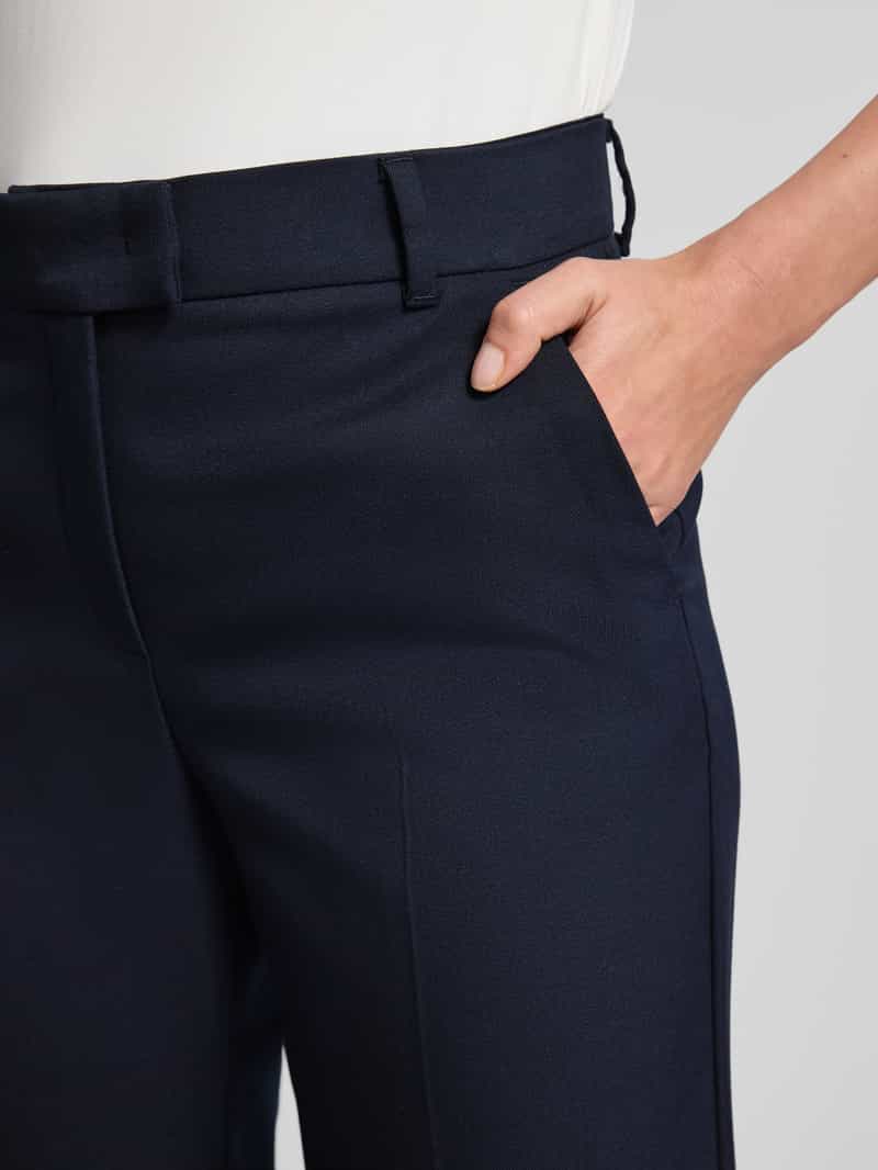 BRAX Straight fit stoffen broek met viscose model 'Maine'