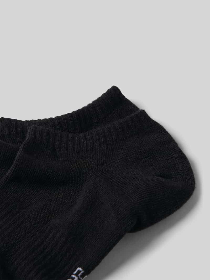 Snocks Sneakersokken met elastische ribboordjes in een set van 2 paar