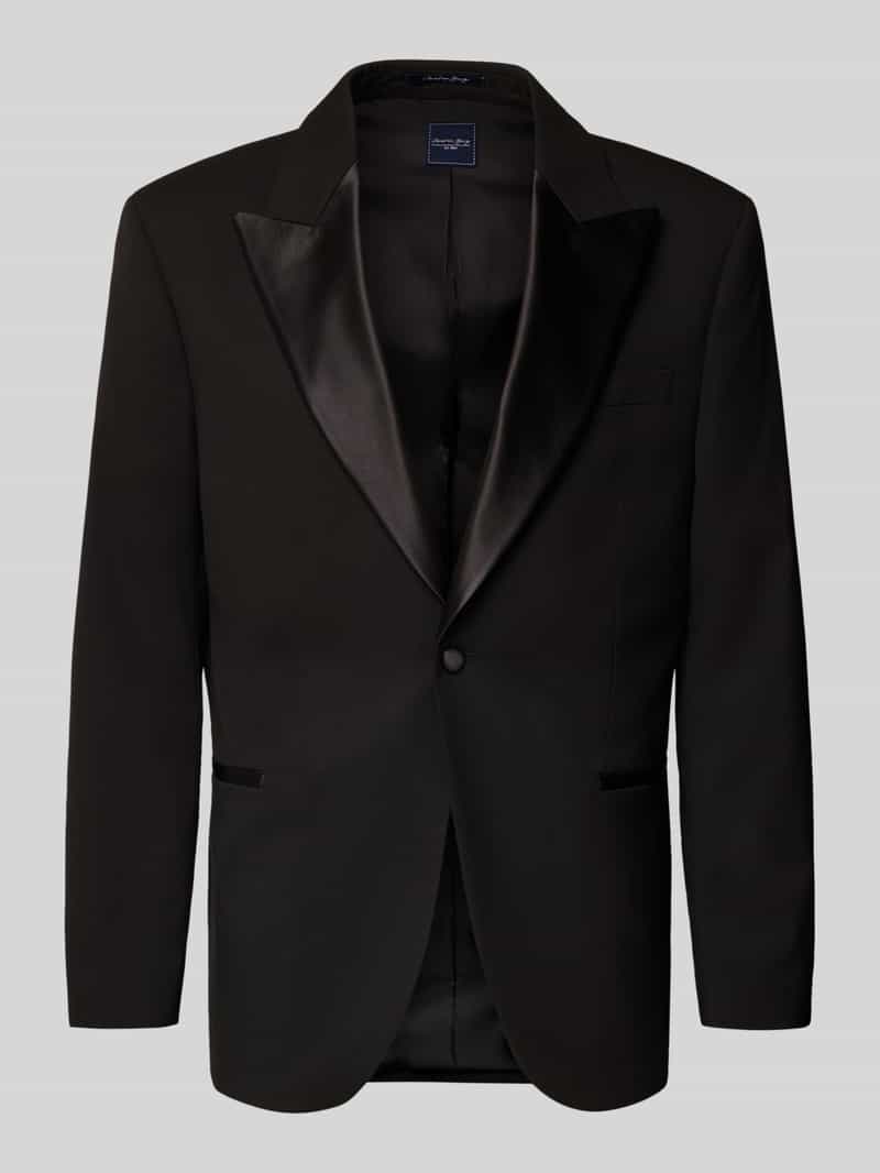 Christian Berg Men 1-knoops colbert met reverskraag