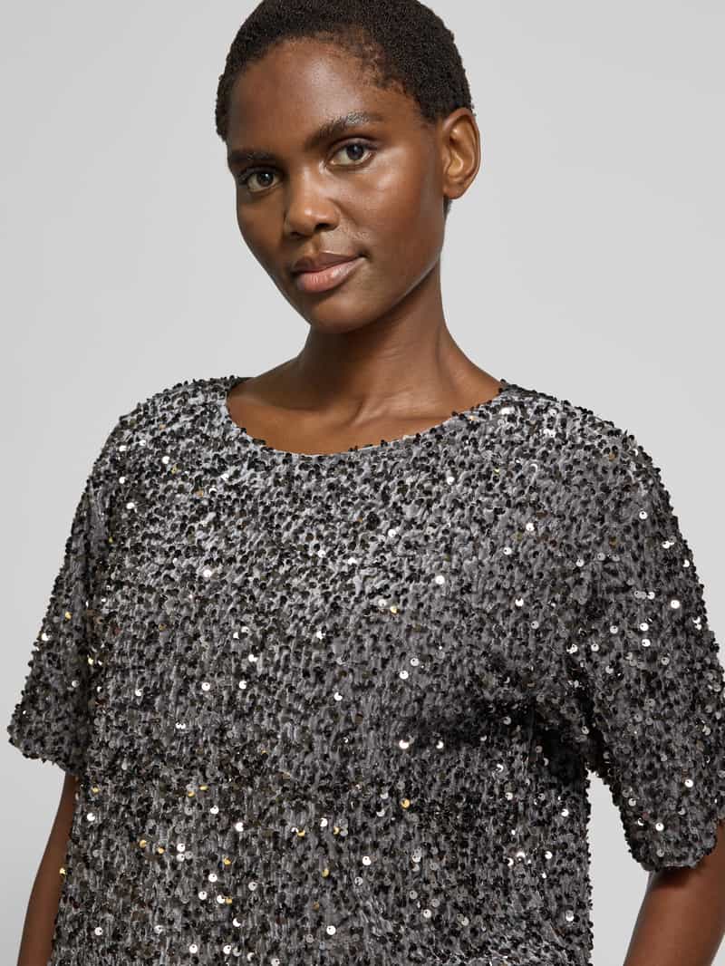 Vila Blouseshirt met pailletten model 'FAITH'