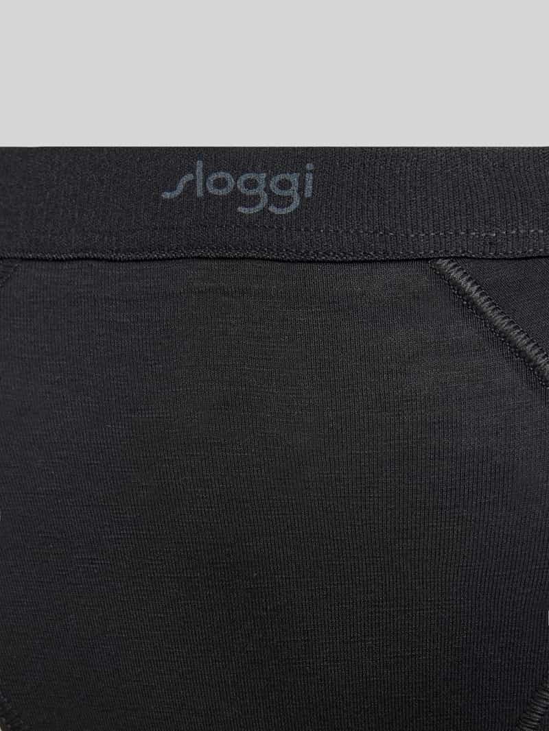 Sloggi Slip met labelprint in een set van 2 stuks model 'Ease'