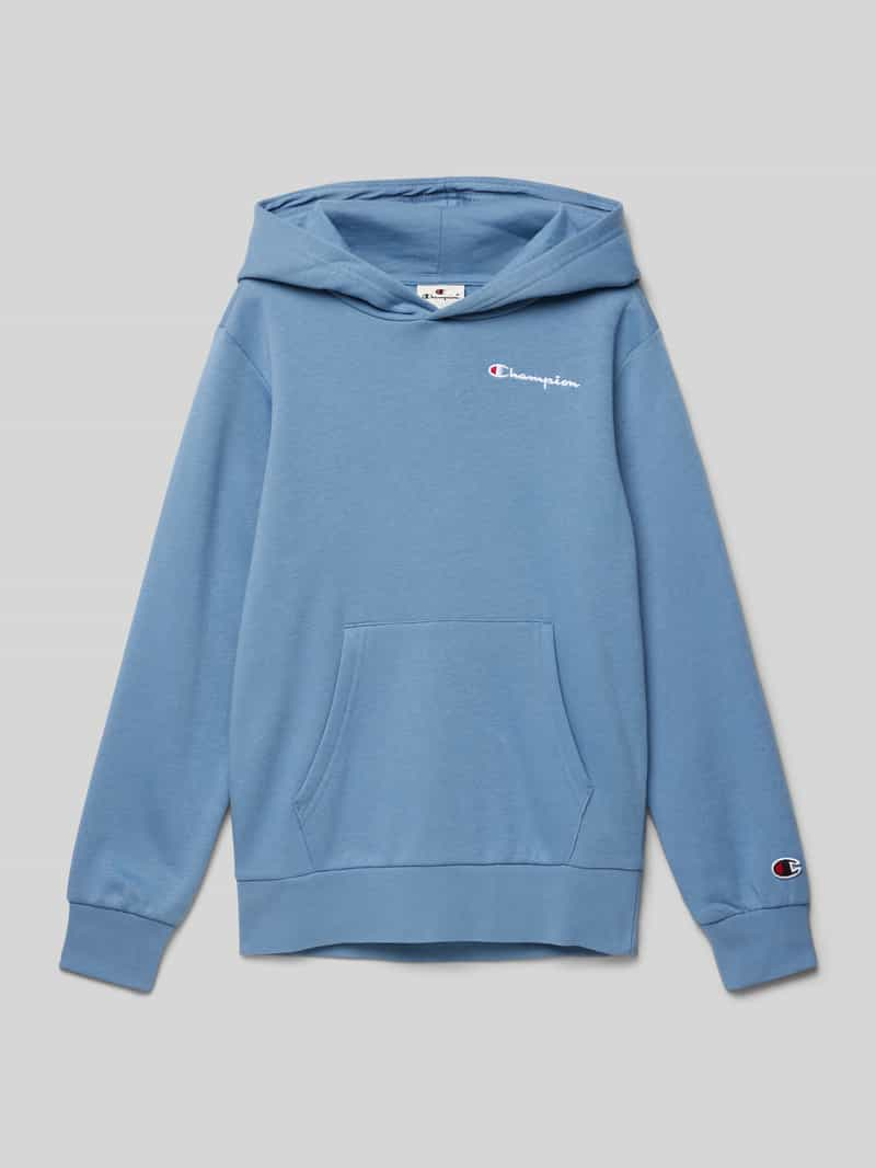 Champion Hoodie met labelstitching