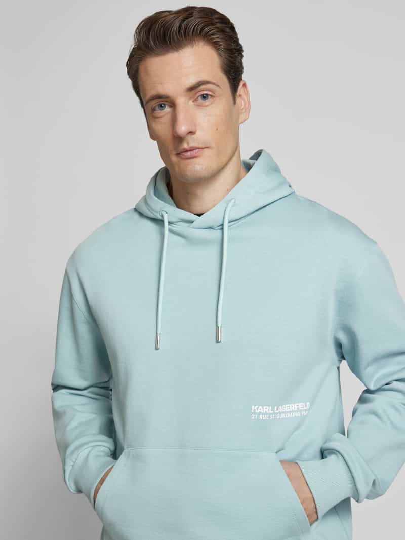 Karl Lagerfeld Oversized hoodie met labelprint