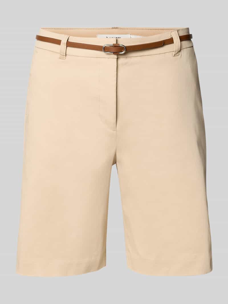 b.Young Regular fit bermuda met riem model 'Days'