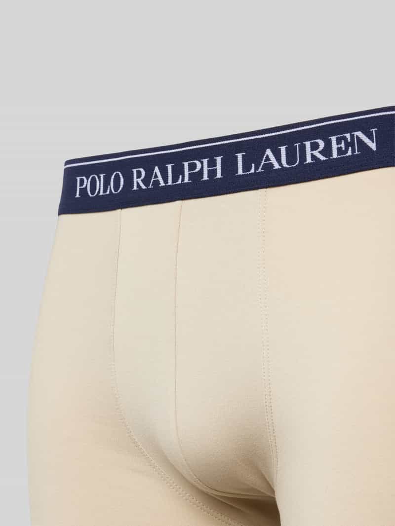 Polo Ralph Lauren Underwear Boxershort met elastische band met label in een set van 3 stuks model 'CLASSIC'