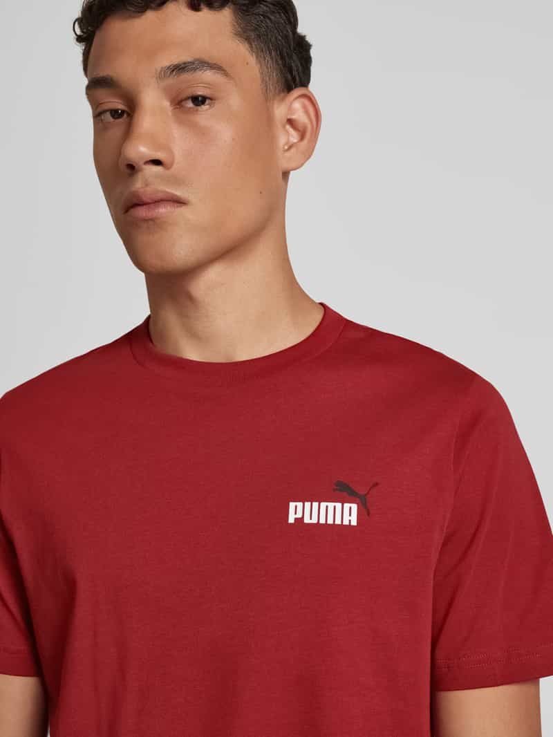 PUMA PERFORMANCE T-shirt met labelprint