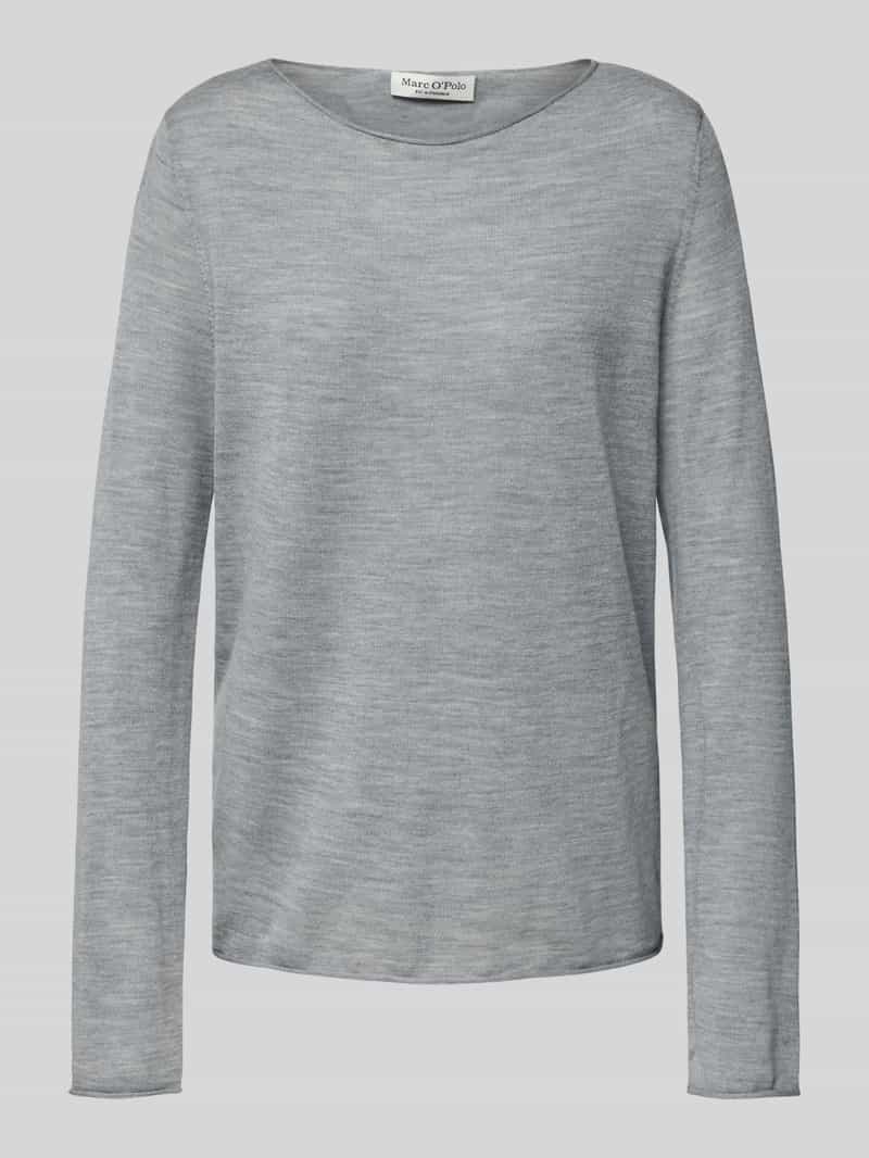 Marc O'Polo Regular fit gebreide pullover van zuivere scheerwol