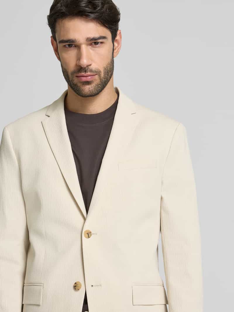 CK Calvin Klein Colbert met structuurmotief