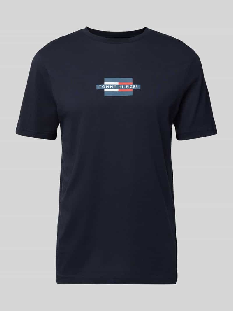 Tommy Hilfiger Regular fit T-shirt van puur katoen