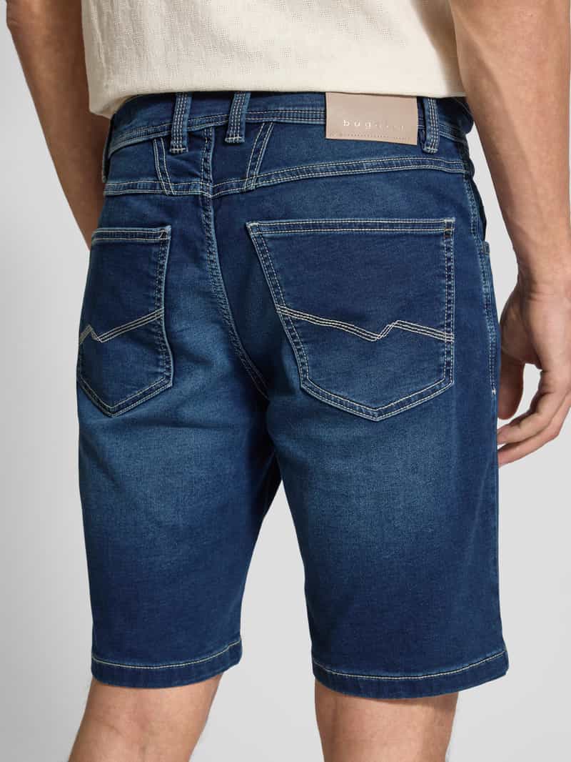 Bugatti Modern fit korte jeans in 5-pocketmodel