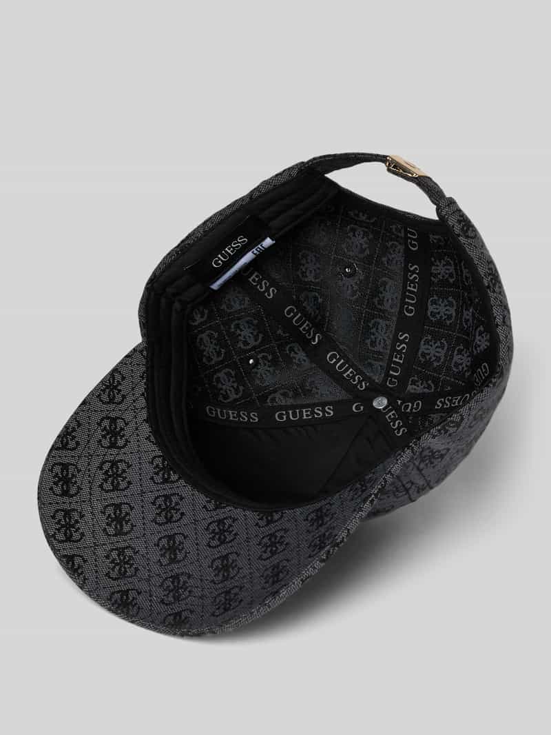 Guess Baseballpet met labeldetail model 'KATYA'