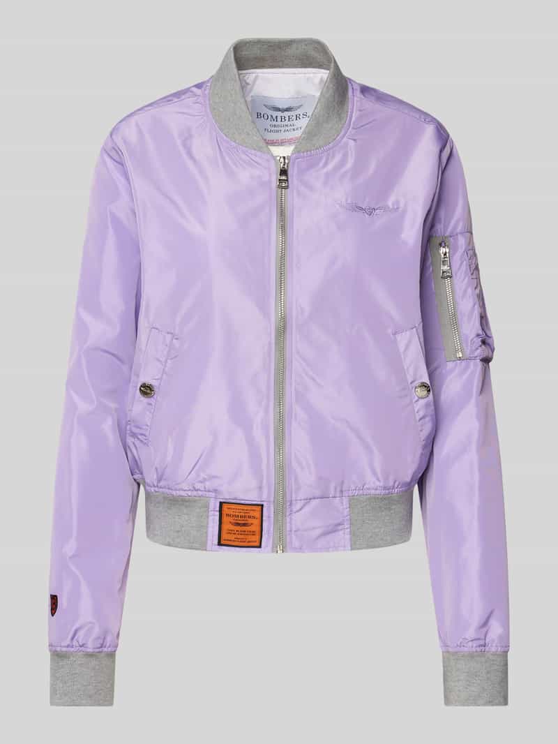 Original Bombers Bomberjack met logostitching
