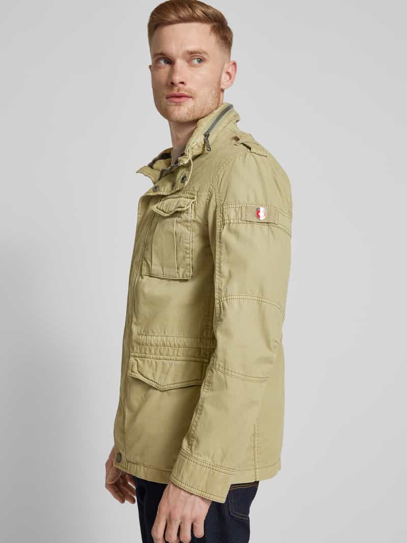 Wellensteyn Regular fit functioneel jack in military-look model 'COLONEL'
