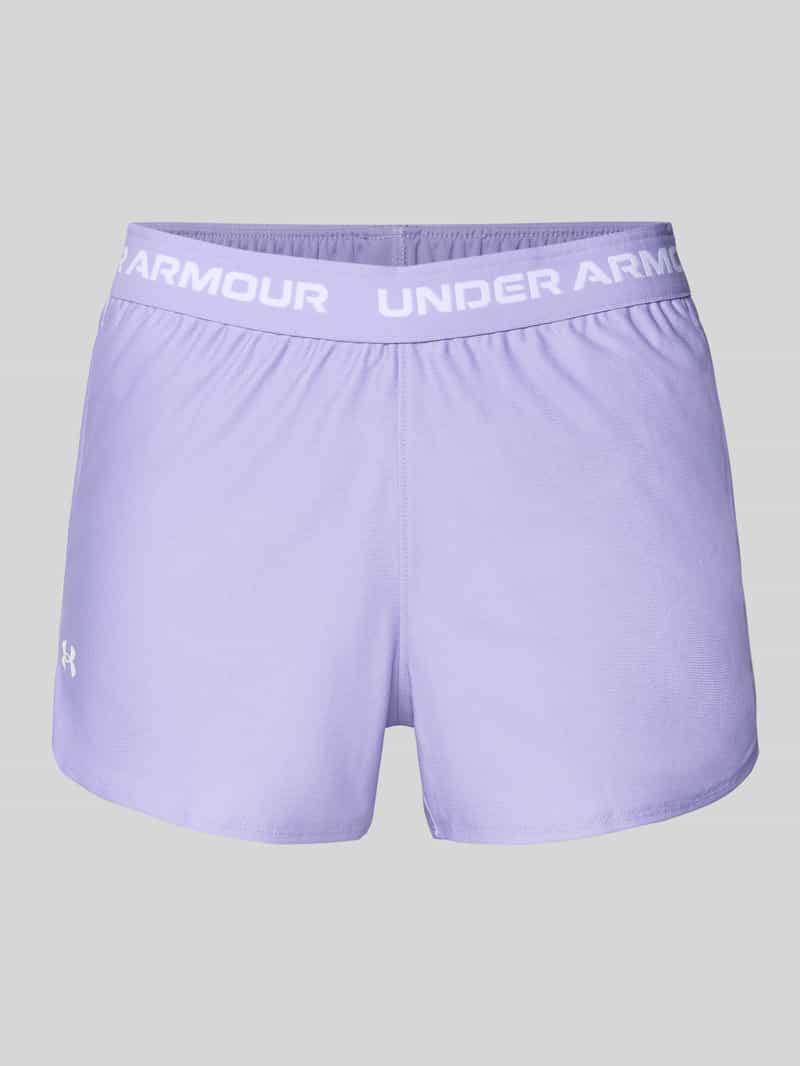 Under Armour Korte broek met elastische band en logo