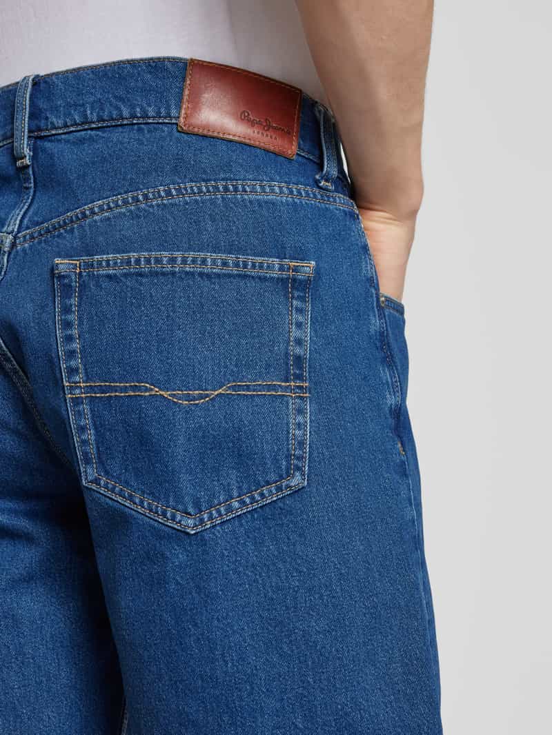 Pepe Jeans Korte loose fit jeans in 5-pocketmodel