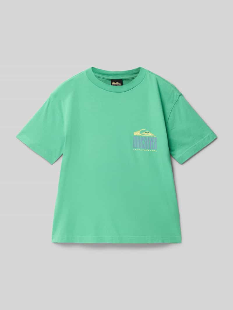 Quiksilver T-shirt met labelprint