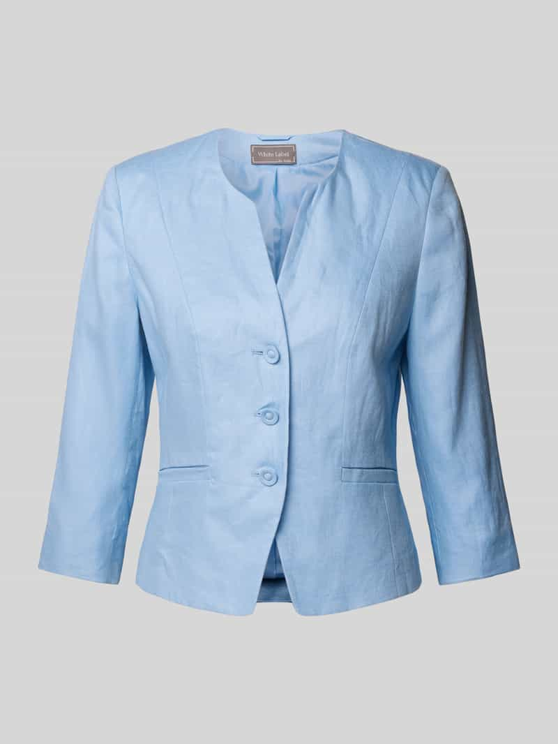 WHITE LABEL Blazer met knoopsluiting