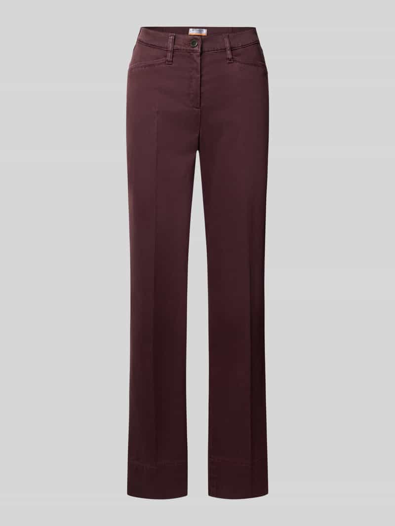 Raphaela By Brax Super slim fit smalle broek van mix van katoen en lyocell model 'LORELLA'