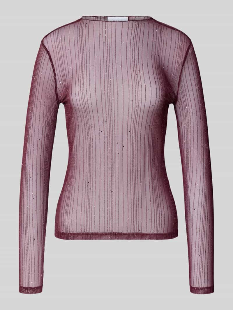 Vila Shirt met lange mouwen in semi-transparant design model 'TURNO'