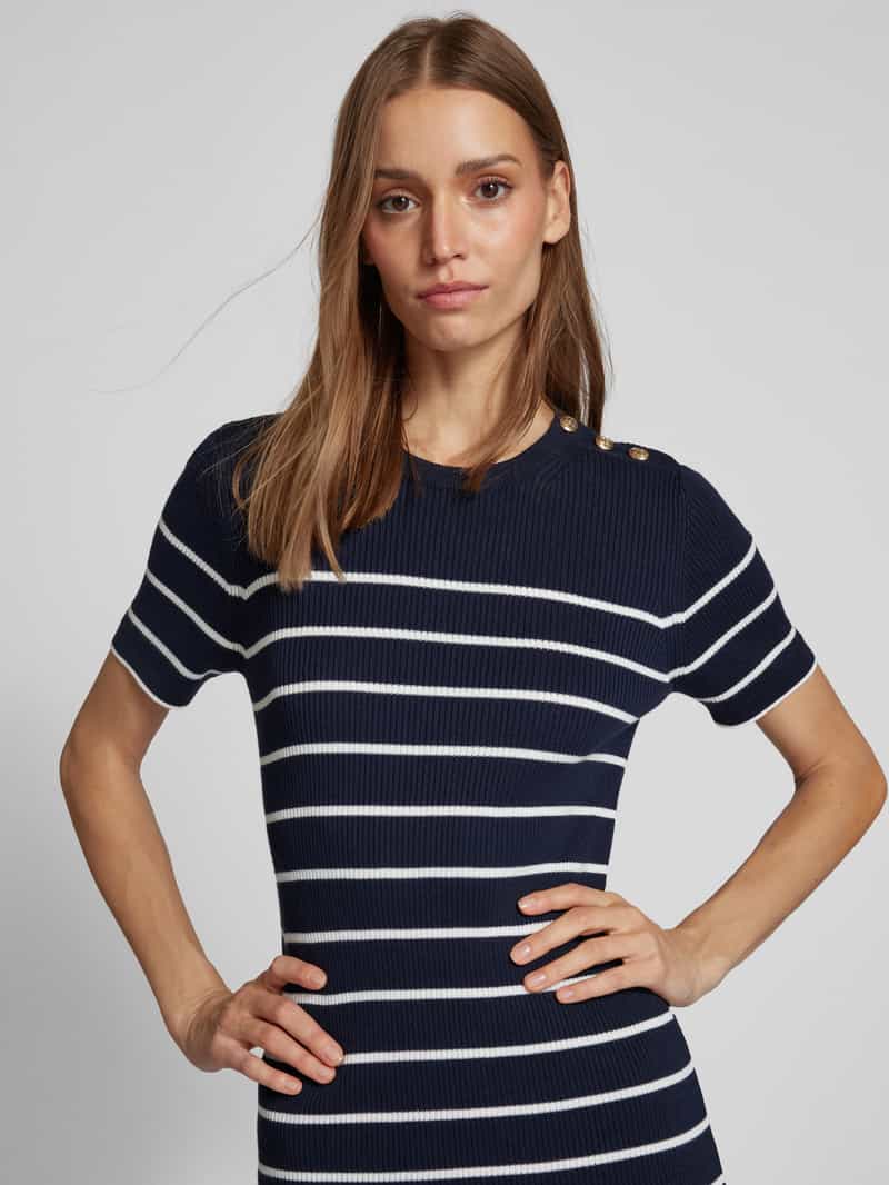 Gant Midi-jurk in riblook