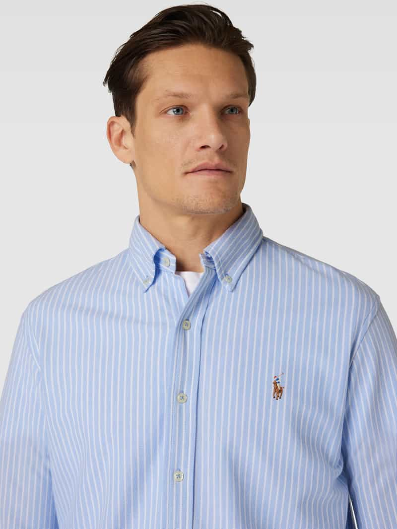 Polo Ralph Lauren Regular fit vrijetijdsoverhemd met streepmotief