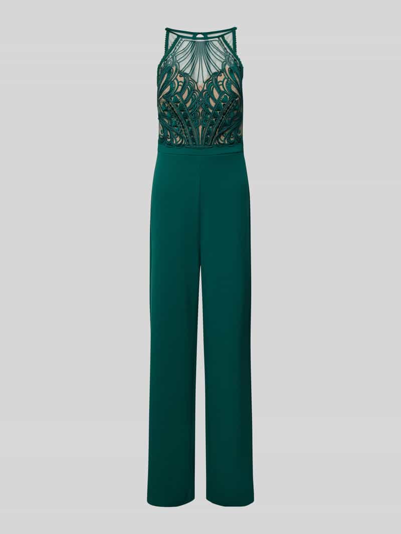 Lipsy Jumpsuit met bloemborduursels
