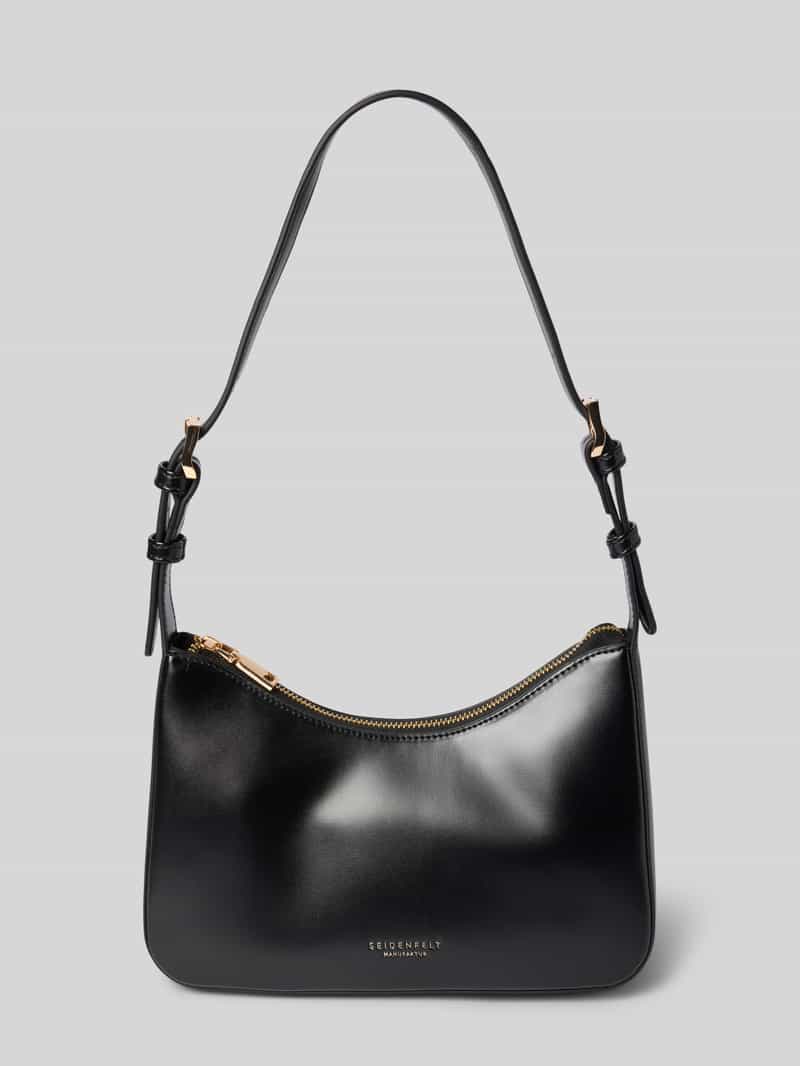 Seidenfelt Handtas in leerlook model 'Arvaja'