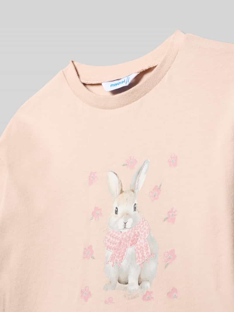 Mayoral Regular fit shirt met lange mouwen en motiefprint